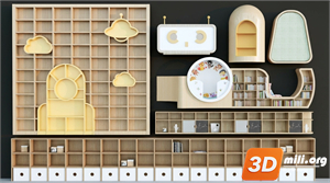 Children's cabinet Skp Files